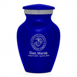 Coast Guard Keepsake Urn - Midnight Blue