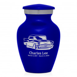 Classic Car Keepsake Urn - Midnight Blue