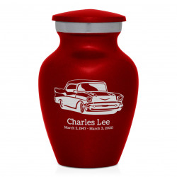 Classic Car Keepsake Urn - Ruby Red