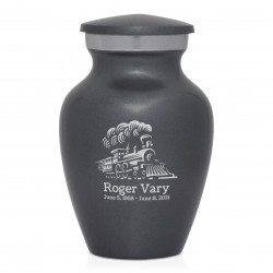 Train Keepsake Urn - Gunmetal Gray