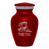 Train Keepsake Urn - Ruby Red