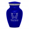 Angel Heart Keepsake Urn - Midnight Blue