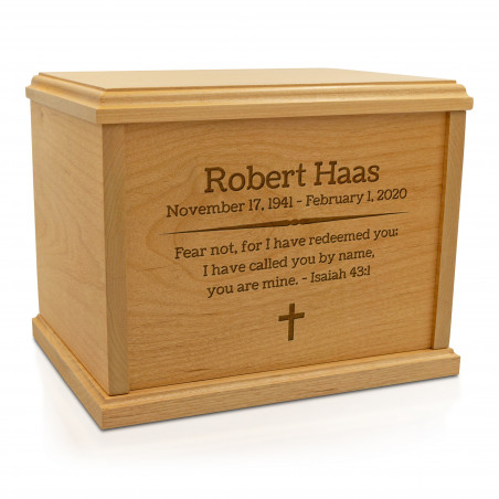 Signature Alder Cremation Urn