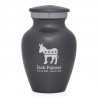 Democratic Donkey Keepsake Urn - Gunmetal Gray