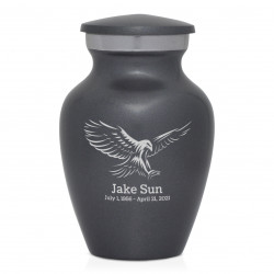 Eagle Keepsake Urn - Gunmetal Gray
