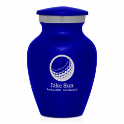 Golf Ball Keepsake Urn - Midnight Blue