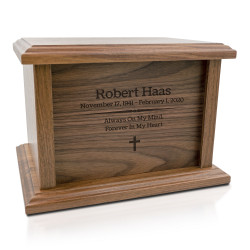 Prestige Walnut Cremation Urn