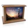 Lighthouse II Cremation Urn - Prestige Walnut