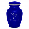 Hummingbird Keepsake Urn - Midnight Blue