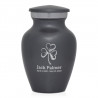 Shamrock Keepsake Urn - Gunmetal Gray