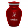 Shamrock Keepsake Urn - Ruby Red