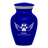 Keepsake Angel Wings Pet Cremation Urn - Midnight Blue