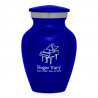 Piano Keepsake Urn - Midnight Blue