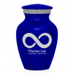 Infinity Keepsake Urn - Midnight Blue