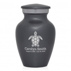 Sea Turtle Keepsake Urn - Gunmetal Gray