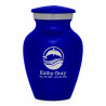 Dolphin Keepsake Urn - Midnight Blue