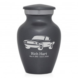 Muscle Car Keepsake Urn - Gunmetal Gray