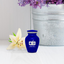 Gaming Keepsake Urn - Midnight Blue