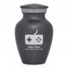Gaming Keepsake Urn - Gunmetal Gray