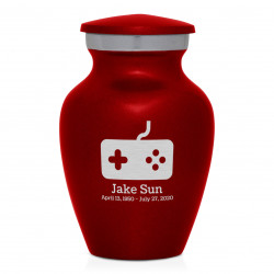 Gaming Keepsake Urn - Ruby Red