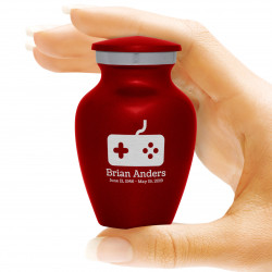 Gaming Keepsake Urn - Ruby Red
