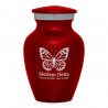Butterfly Keepsake Urn - Ruby Red