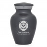 Firefighter Keepsake Urn - Gunmetal Gray