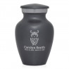 Owl Keepsake Urn - Gunmetal Gray