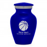 Basketball Keepsake Urn - Midnight Blue
