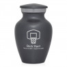 Basketball Hoop Keepsake Urn - Gunmetal Gray