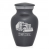 Semi Truck Keepsake Urn - Gunmetal Gray