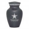 Dallas Star Keepsake Urn - Gunmetal Gray