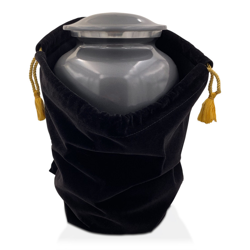 Small Urn Velour Bag