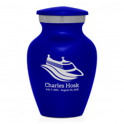 Cruise Ship Keepsake Urn - Midnight Blue