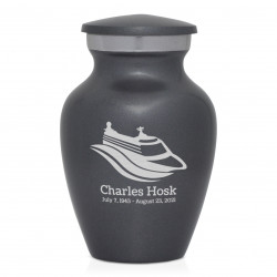 Cruise Ship Keepsake Urn - Gunmetal Gray