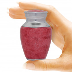 Classic Pink Keepsake Urn