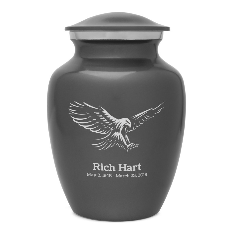 Eagle Sharing Urn - Gunmetal Gray
