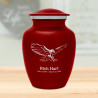 Eagle Sharing Urn - Ruby Red