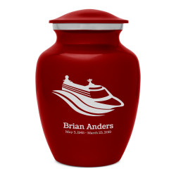 Cruise Ship Sharing Urn - Ruby Red