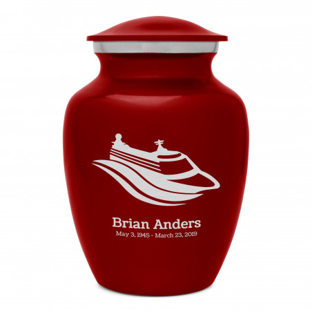 Cruise Ship Sharing Urn - Ruby Red