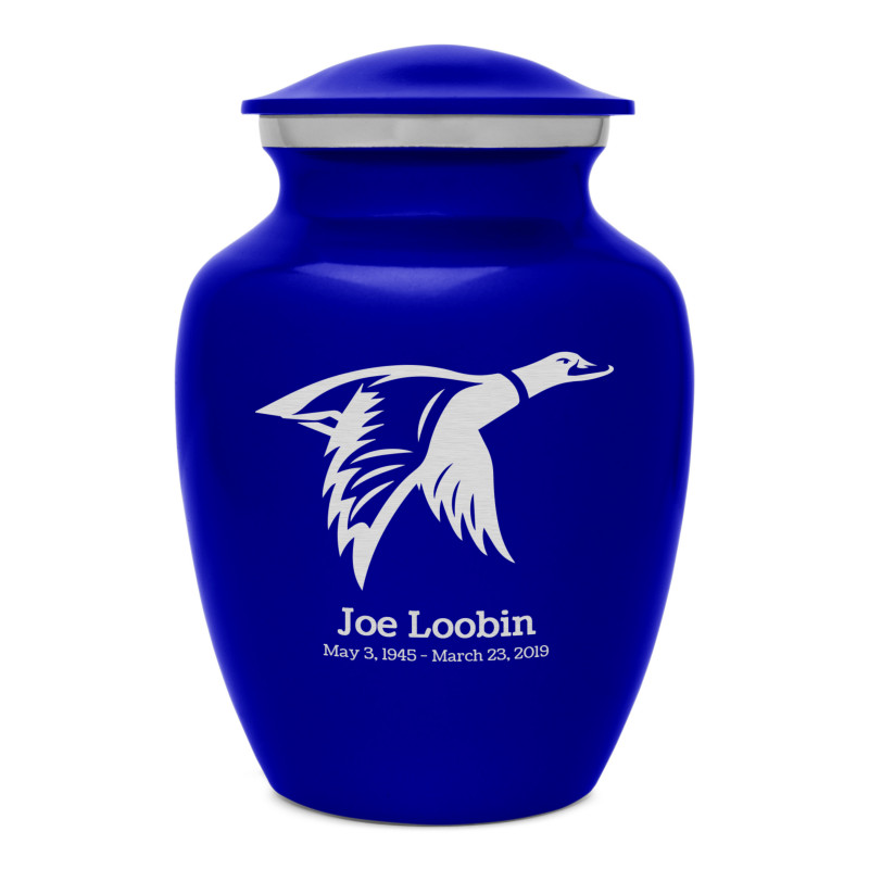 Duck Sharing Urn - Midnight Blue
