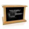 Electric Guitar Cremation Urn - Prestige Oak