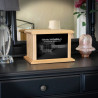 Electric Guitar Cremation Urn - Prestige Oak