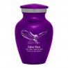 Eagle Keepsake Urn - Purple Luster