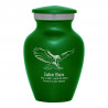 Eagle Keepsake Urn - Shamrock Green