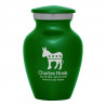 Democratic Donkey Keepsake Urn - Shamrock Green