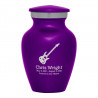 Electric Guitar Keepsake Urn - Purple Luster