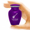 Electric Guitar Keepsake Urn - Purple Luster