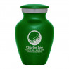 Golf Ball Keepsake Urn - Shamrock Green