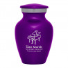 Piano Keepsake Urn - Purple Luster